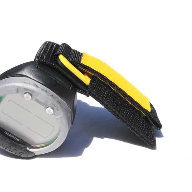 Eezycut Wrist Mount Pouch On Computer