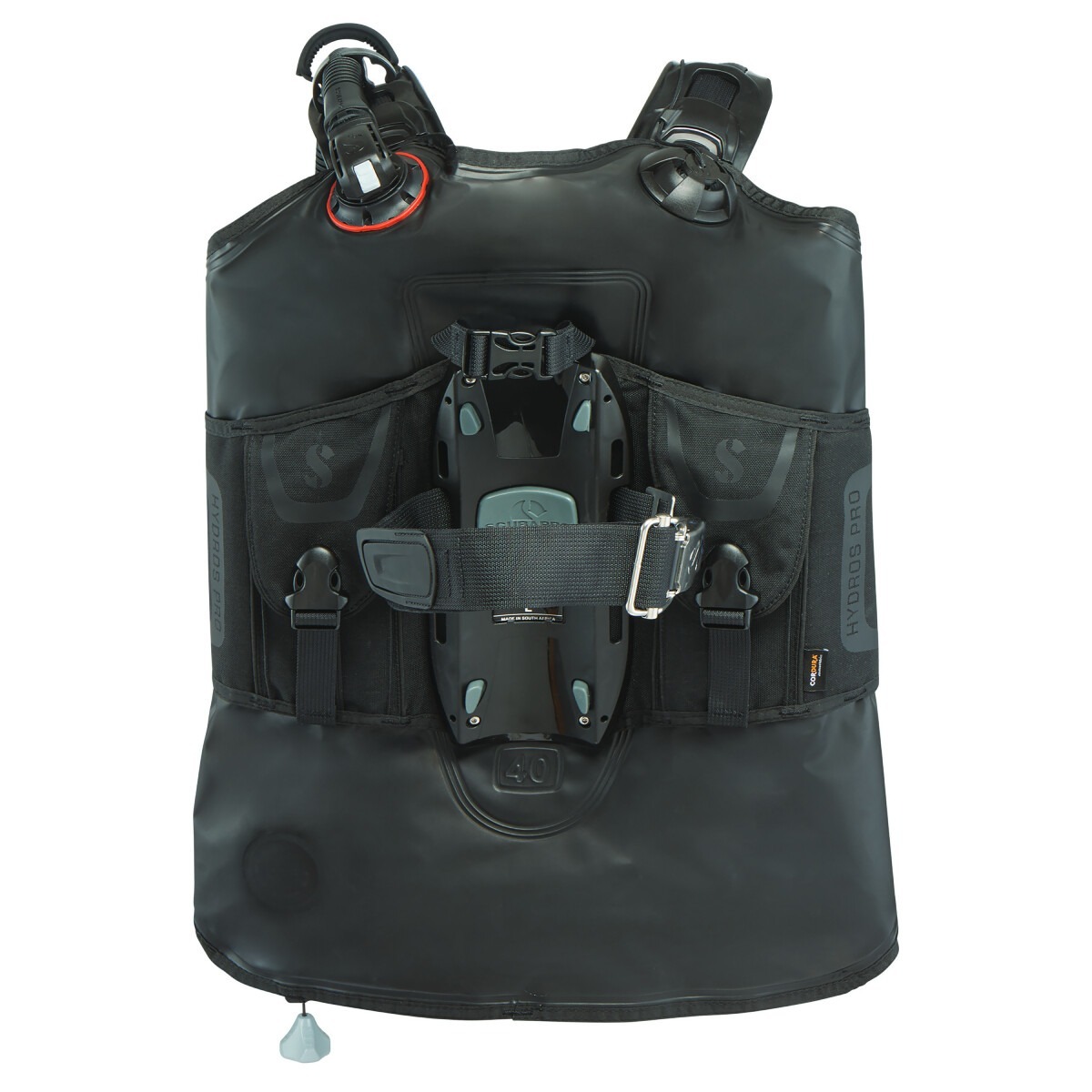 scubapro hydros pro 2 BCD back