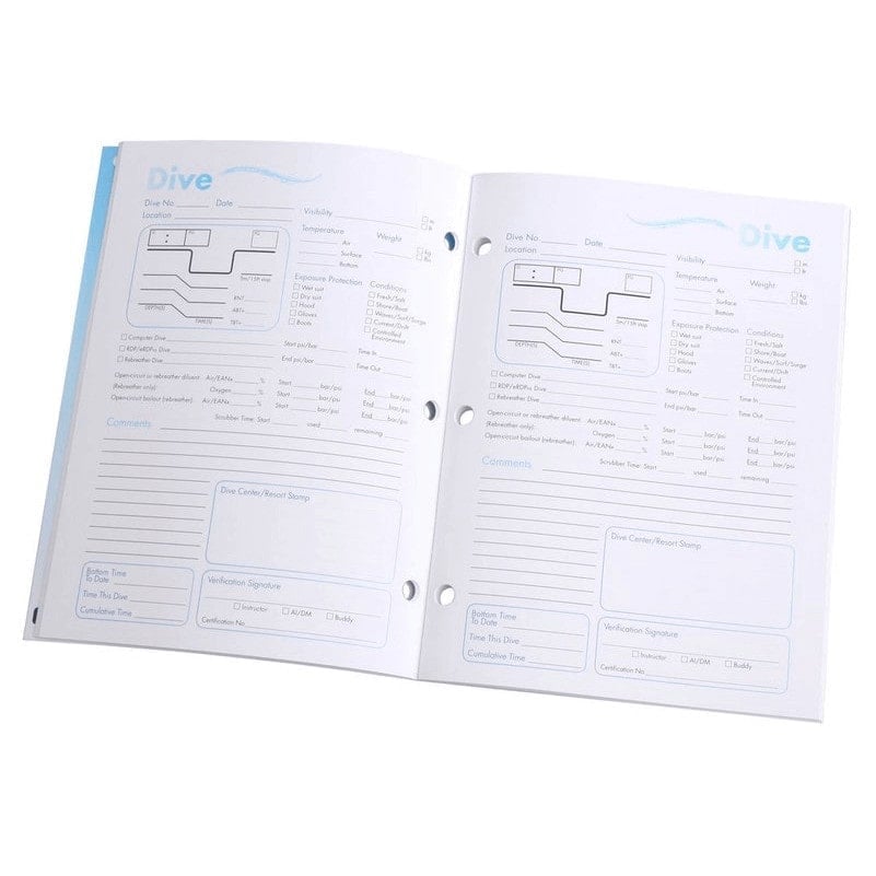 PADI Diver's Log Book - With Training Record