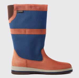 Dubarry Shamrock Sailing Boot - Navy/Brown + Gore-Tex Dubarry Shamrock Sailing Boot - Navy/Brown + Gore-Tex