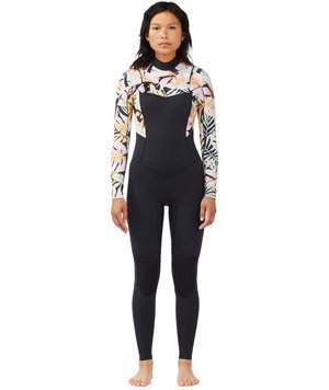 Billabong Womens Salty Dayz 4/3mm CZ Steamer Wetsuit - Paradise Black