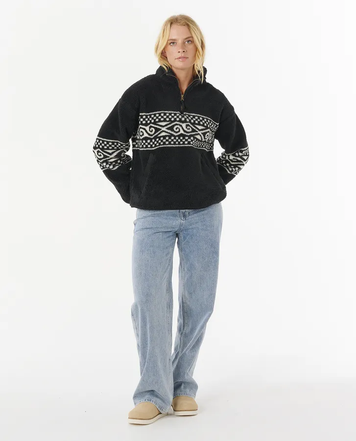 Rip Curl Womens Oceanic Cosmic Kiss Polar Fleece Jumper Rip Curl Womens Oceanic Cosmic Kiss Polar Fleece Jumper