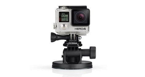 GoPro Suction Cup Mount. For all GoPro Cameras