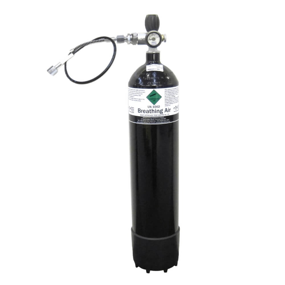 Airgun Charging Cylinder 7 Litre - 300Bar + MDE Jubilee Charging Valve Airgun Charging Cylinder 7 Litre - 300Bar + MDE Jubilee Charging Valve