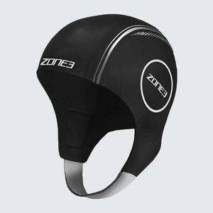 Zone3 Neoprene Open Water Swimming Cap Black / Red Zone3 Neoprene Open Water Swimming Cap Black / Red