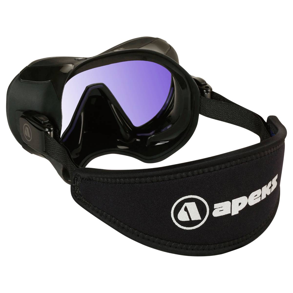 Apeks VX1 Frameless Dive Mask - UV/Mirrored Lens