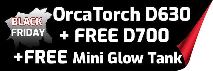 OrcaTorch D630 V2.0 Canister Dive Bundle OrcaTorch D630 V2.0 Canister Dive Bundle