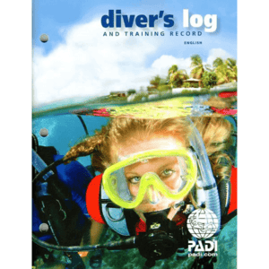 PADI Diver's Log Book - With Training Record