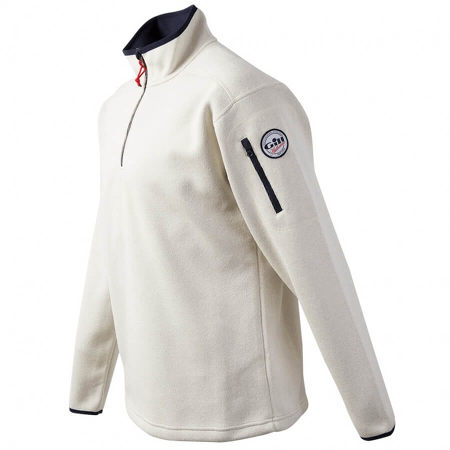 Gill Mens Knit Fleece - Graphite + Navy + Sailcloth + Silver