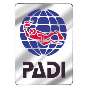 PADI Logo Metallic Decal