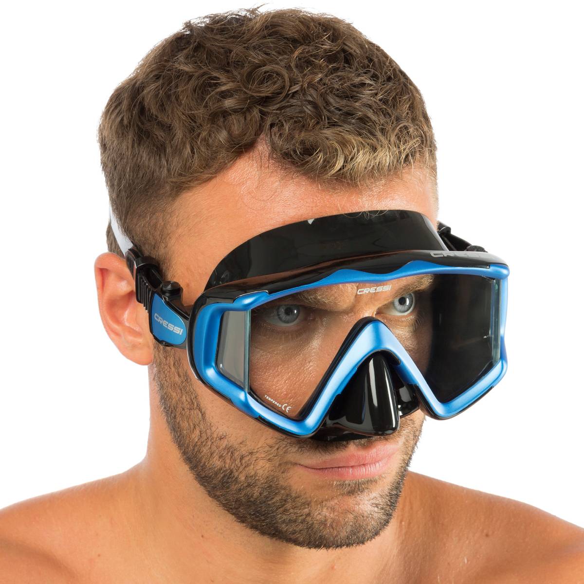 Cressi Liberty Triside Dive Mask With Side Windows