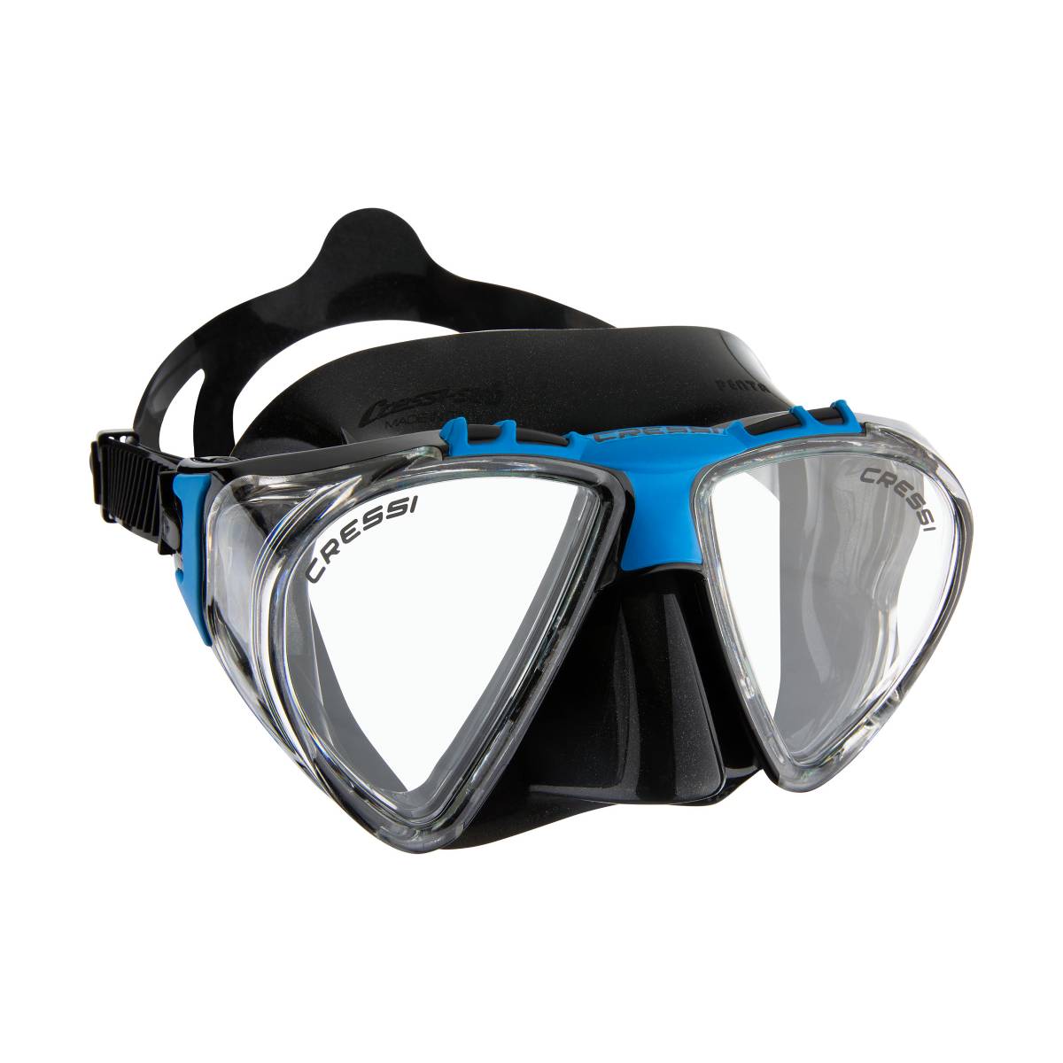 Cressi Penta + Mask With Side Windows