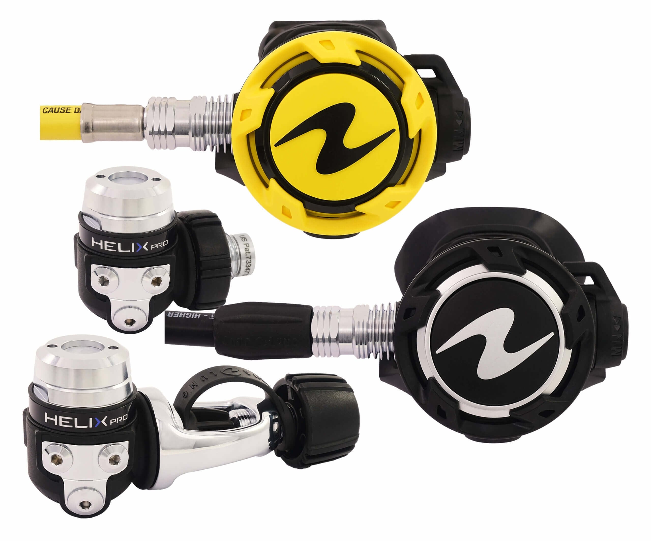 Aqualung Helix Pro Regulator + Octopus