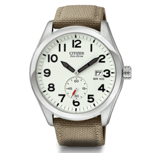 Citizen Mens Strap 100M Khaki Watch | BV1080-18A Citizen Mens Strap 100M Khaki Watch | BV1080-18A