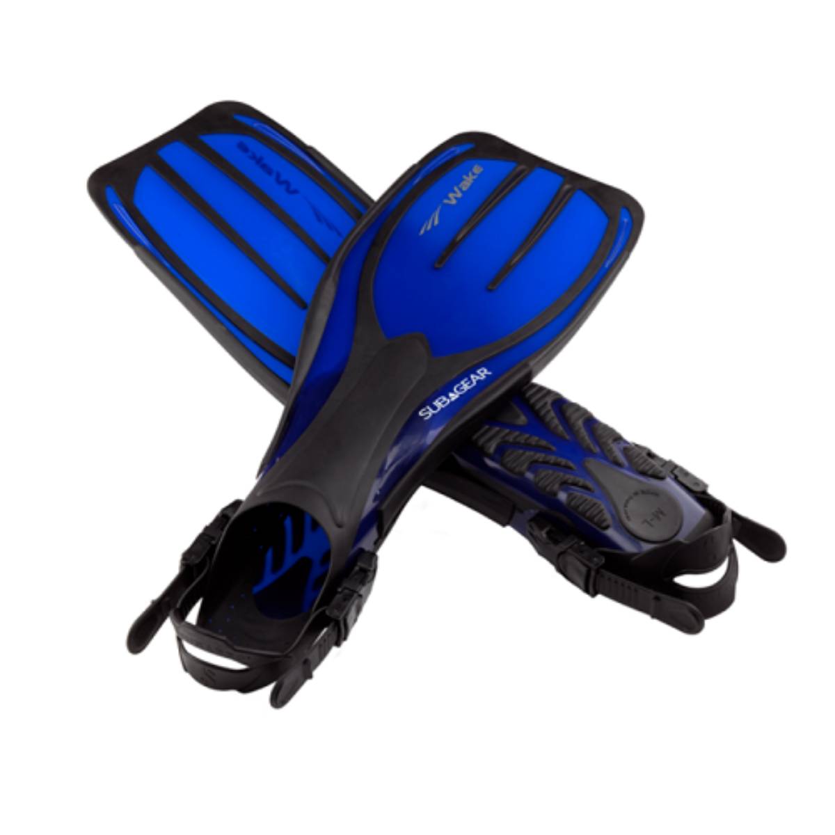 Subgear Open Heel Wake Fins | LAST ONE - BLUE L/XL UK9-12 Subgear Open Heel Wake Fins | LAST ONE - BLUE L/XL UK9-12