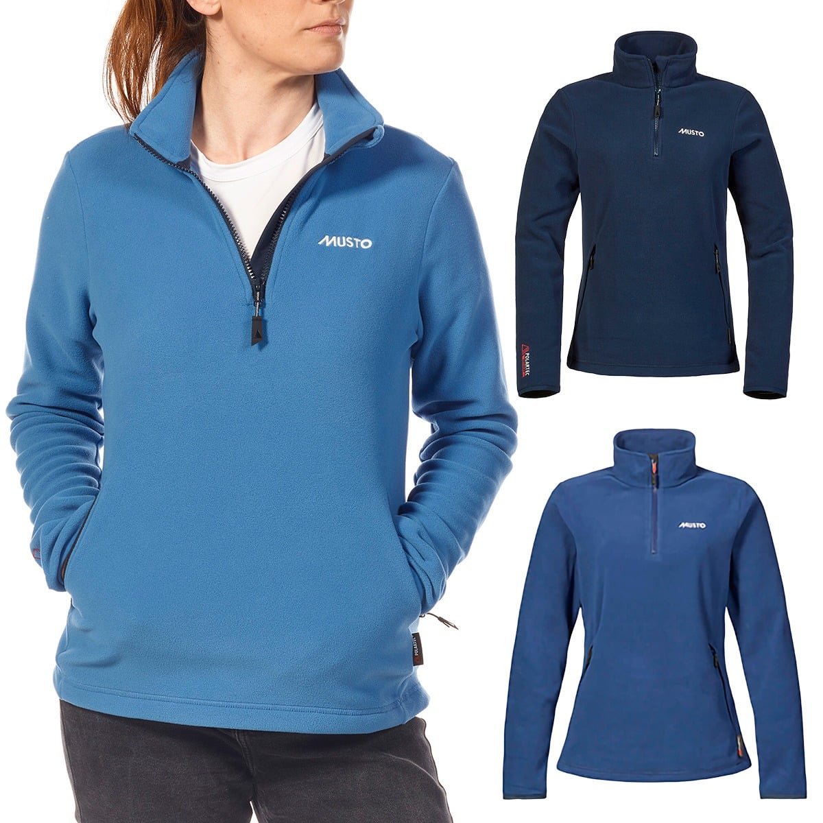Musto Women's 1/4 Zip Snug Fleece Musto Women's 1/4 Zip Snug Fleece