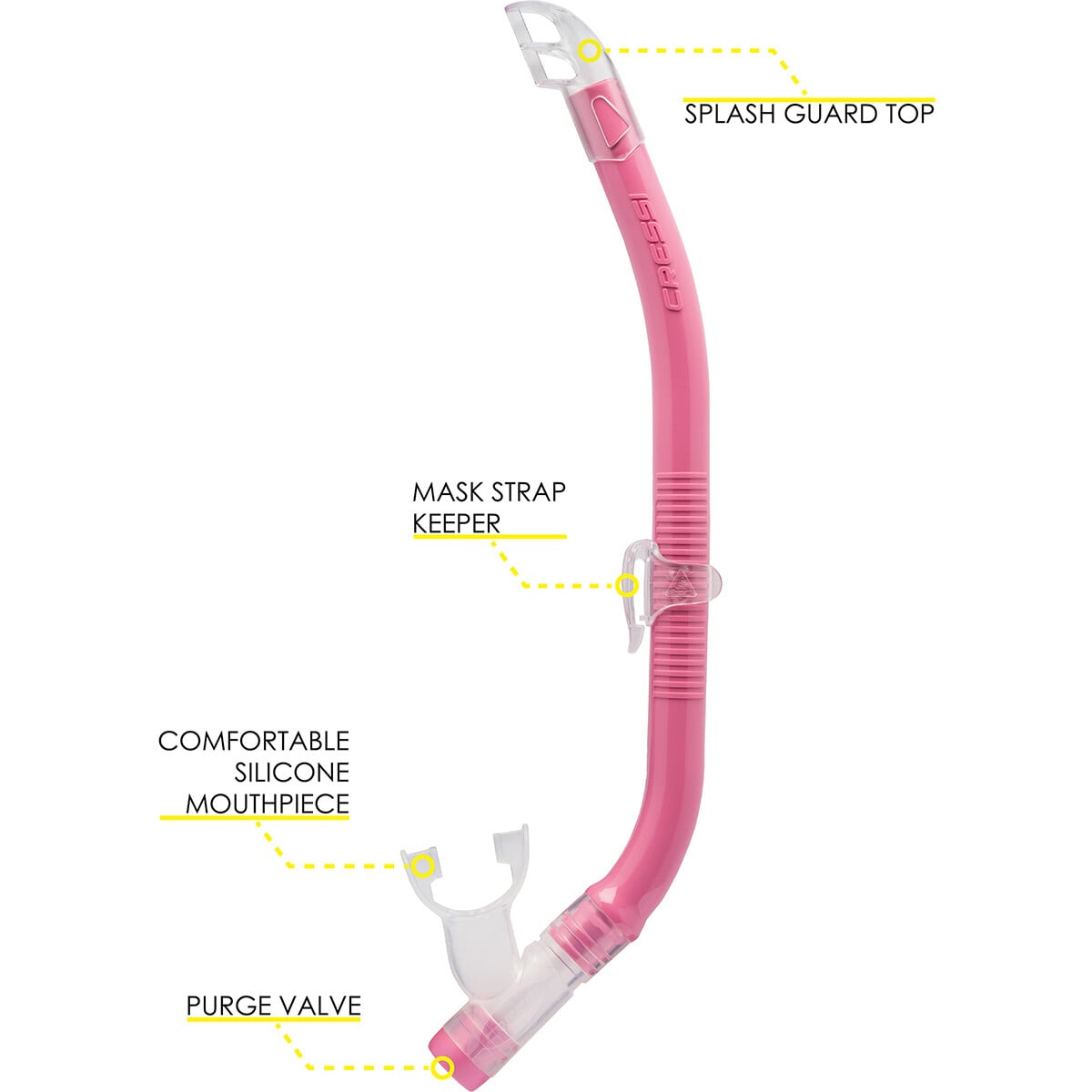 Cressi Kids Top Self Draining Snorkel Cressi Kids Top Self Draining Snorkel
