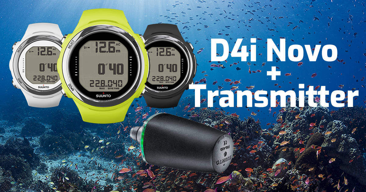 Suunto D4i Novo Dive Computer With Transmitter Bundle Suunto D4i Novo Dive Computer With Transmitter Bundle