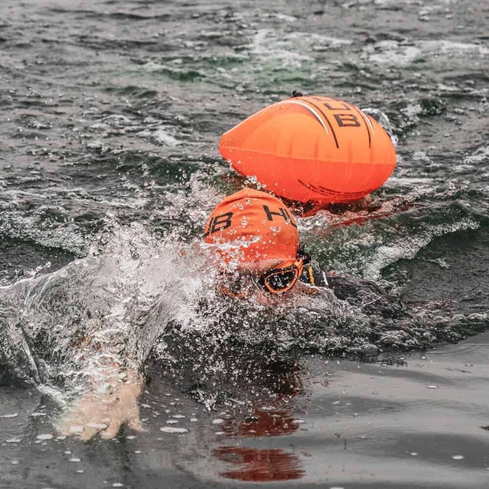HUUB Swim Float + Towable Drybag - Orange HUUB Swim Float + Towable Drybag - Orange