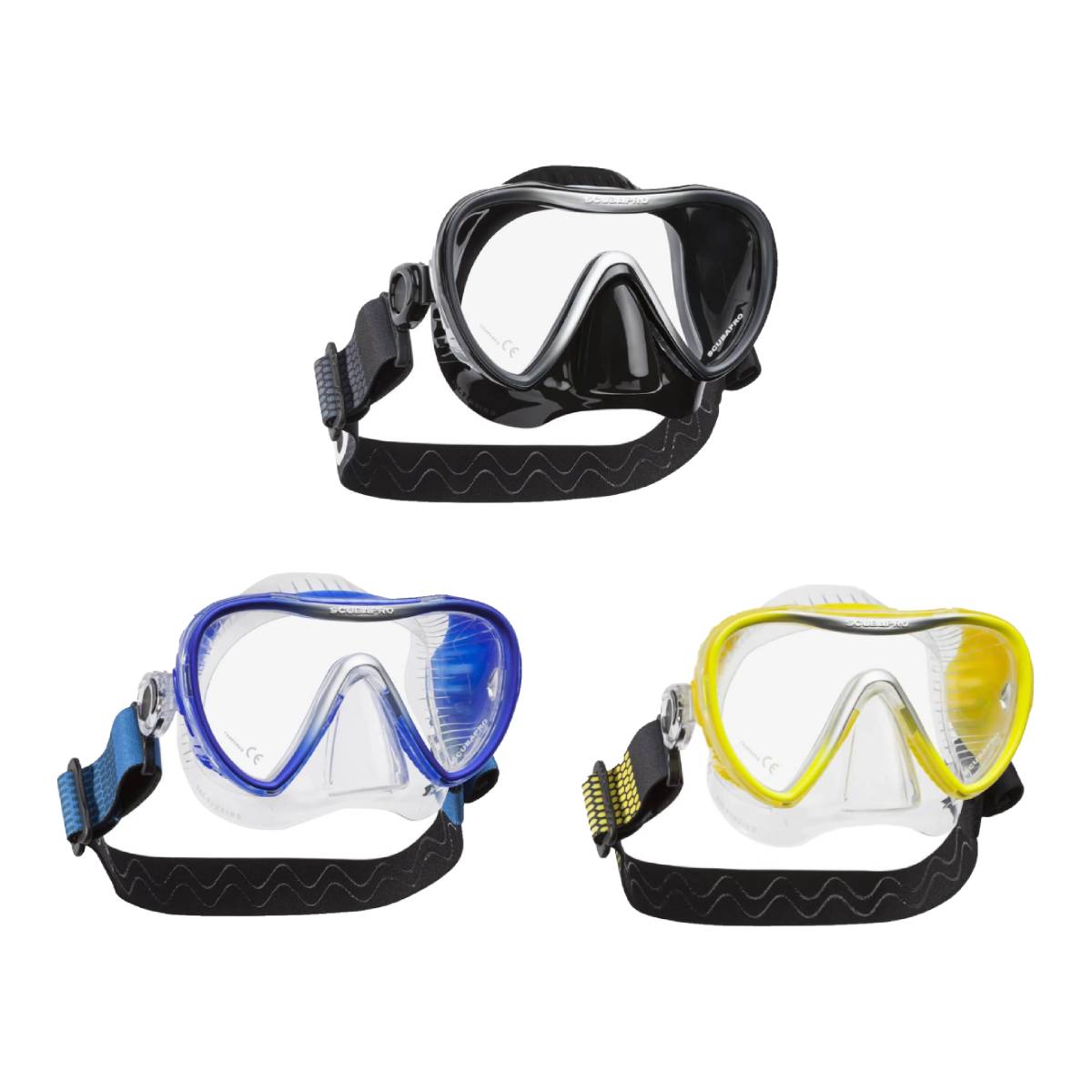 Scubapro Synergy 2 Dive Mask - Single Lens + Comfort Strap