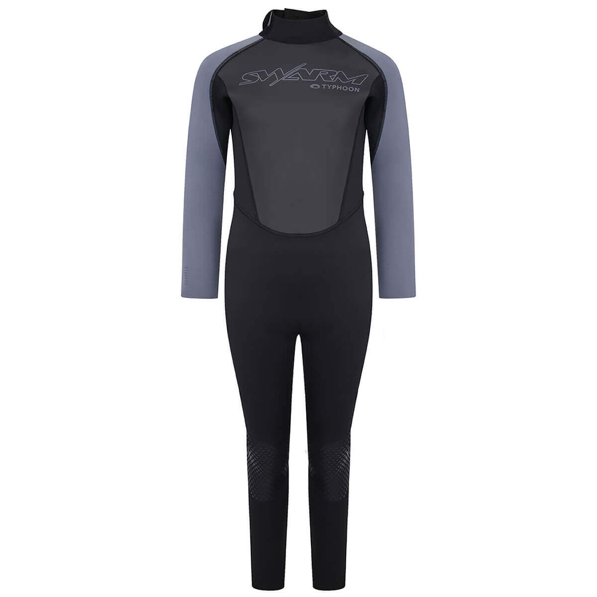 Typhoon Swarm Childrens 3mm Wetsuit - 1 Piece Steamer Black / Graphite Typhoon Swarm Childrens 3mm Wetsuit - 1 Piece Steamer Black / Graphite