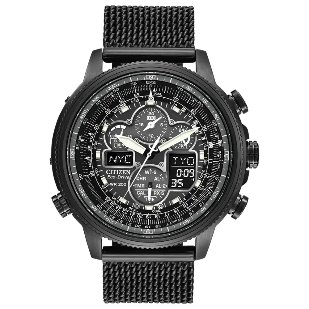 Citizen Navihawk A.T Eco-Drive Watch - JY8037-50E Citizen Navihawk A.T Eco-Drive Watch - JY8037-50E