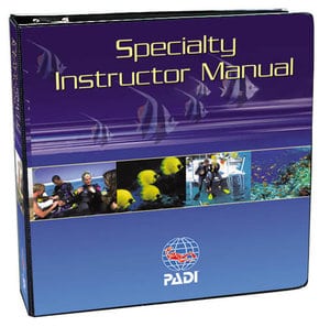 PADI Specialty Course Instructor Outlines Manual