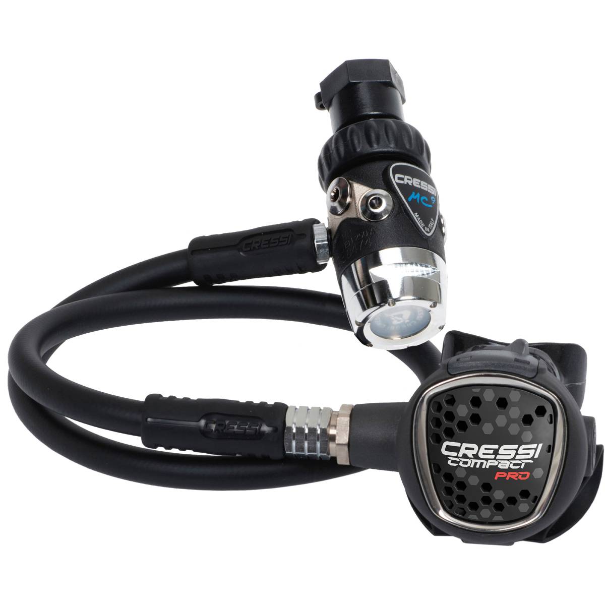 Cressi MC-9 Compact Pro + Digi 2 Console Regulator Set