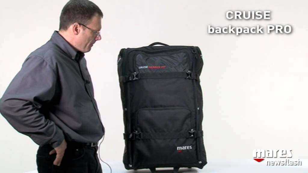 Mares Cruise BackPack Pro 128L Wheeled Dive bag