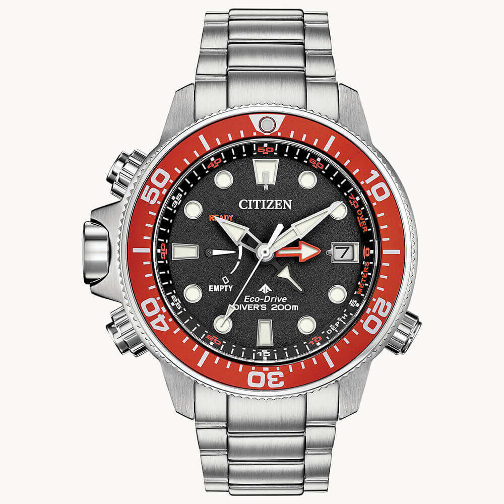 Citizen Stainless Steel Aqualand Divers Watch - BN2039-59E Citizen Stainless Steel Aqualand Divers Watch - BN2039-59E