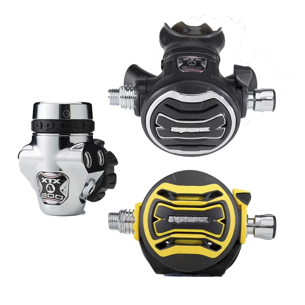 Apeks XTX200 Regulator + XTX50 Octopus Package Apeks XTX200 Regulator + XTX50 Octopus Package