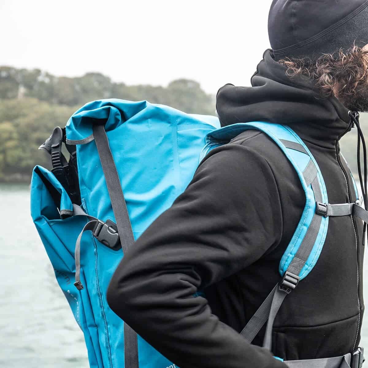 Fourth Element Expedition Drypack - 60L Dry Backpack Blue Fourth Element Expedition Drypack - 60L Dry Backpack Blue