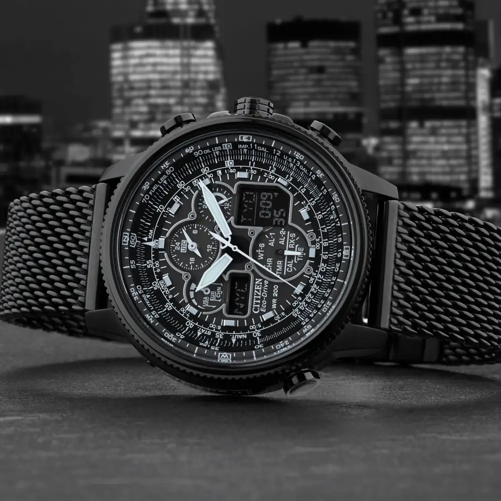 Citizen Navihawk A.T Eco-Drive Watch - JY8037-50E Citizen Navihawk A.T Eco-Drive Watch - JY8037-50E