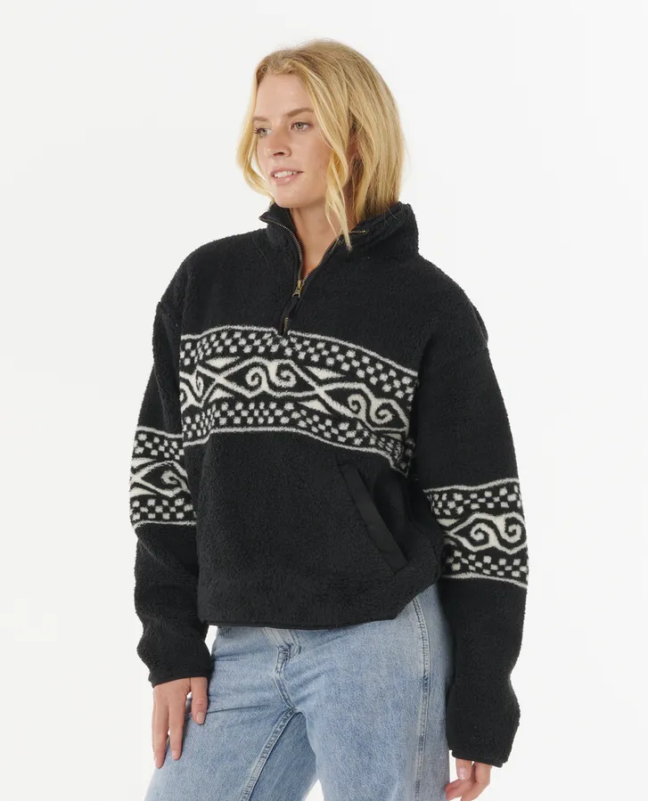 Rip Curl Womens Oceanic Cosmic Kiss Polar Fleece Jumper Rip Curl Womens Oceanic Cosmic Kiss Polar Fleece Jumper
