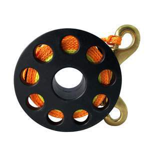 IST Finger Spool 15m Line - ABS Spool With Brass Bolt Snap
