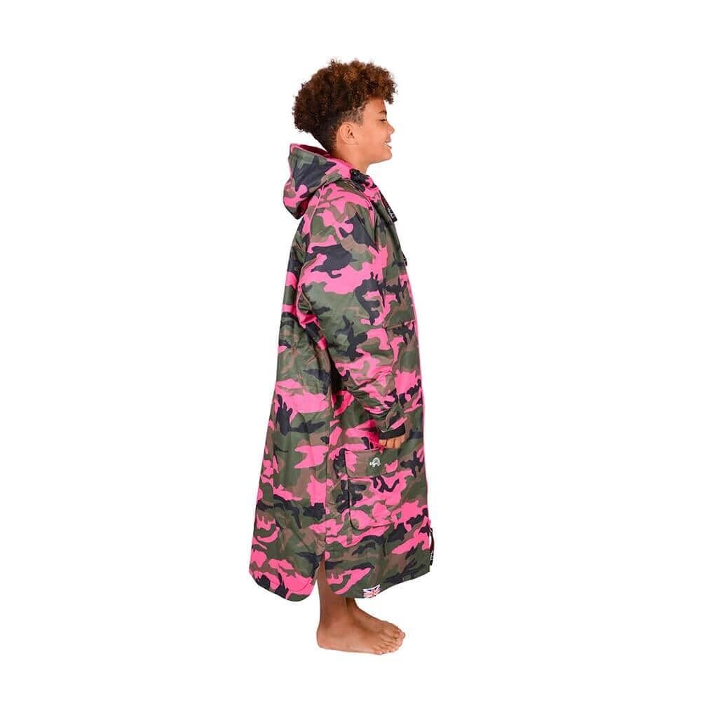 Charlie Mcleod Kids ECO Long Sleeve Changing Robe - Camouflage