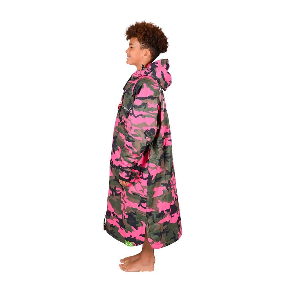 Charlie Mcleod Kids ECO Long Sleeve Changing Robe - Camouflage