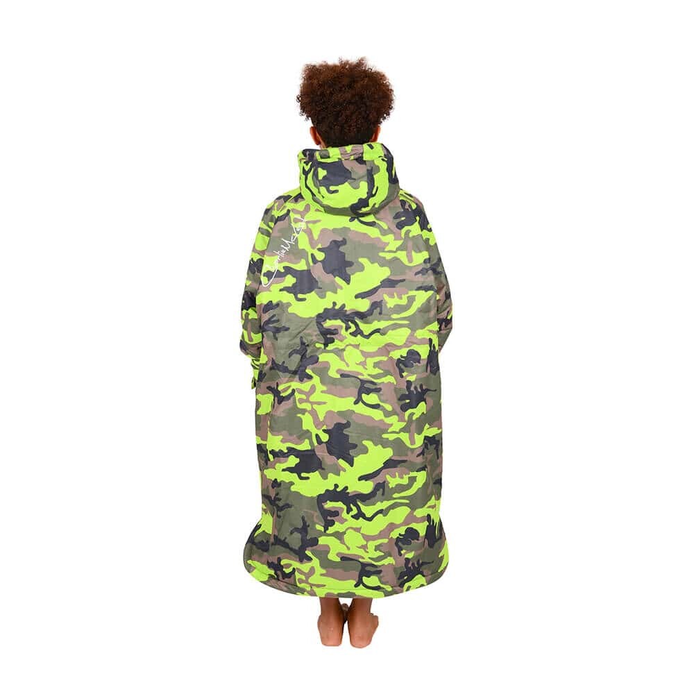 Charlie Mcleod Kids ECO Long Sleeve Changing Robe - Camouflage
