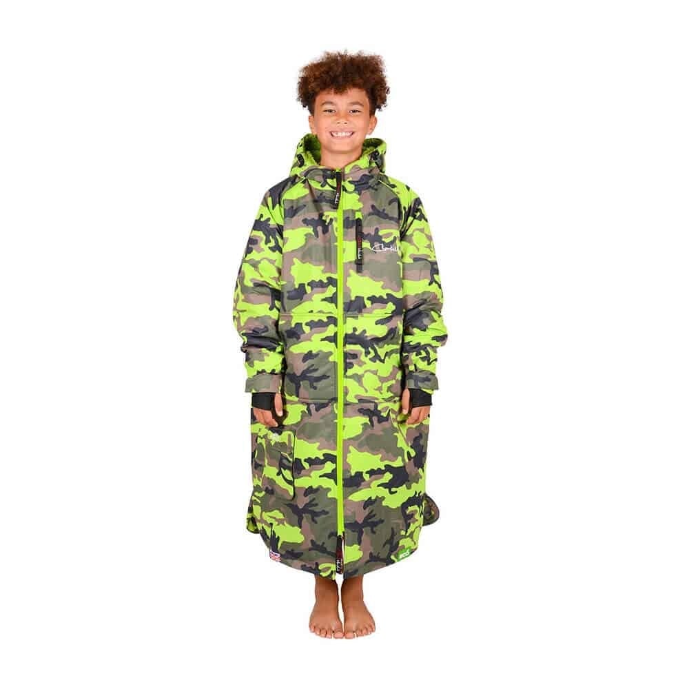 Charlie Mcleod Kids ECO Long Sleeve Changing Robe - Camouflage