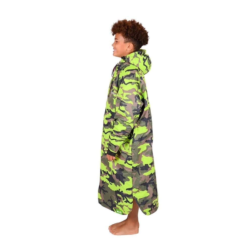 Charlie Mcleod Kids ECO Long Sleeve Changing Robe - Camouflage