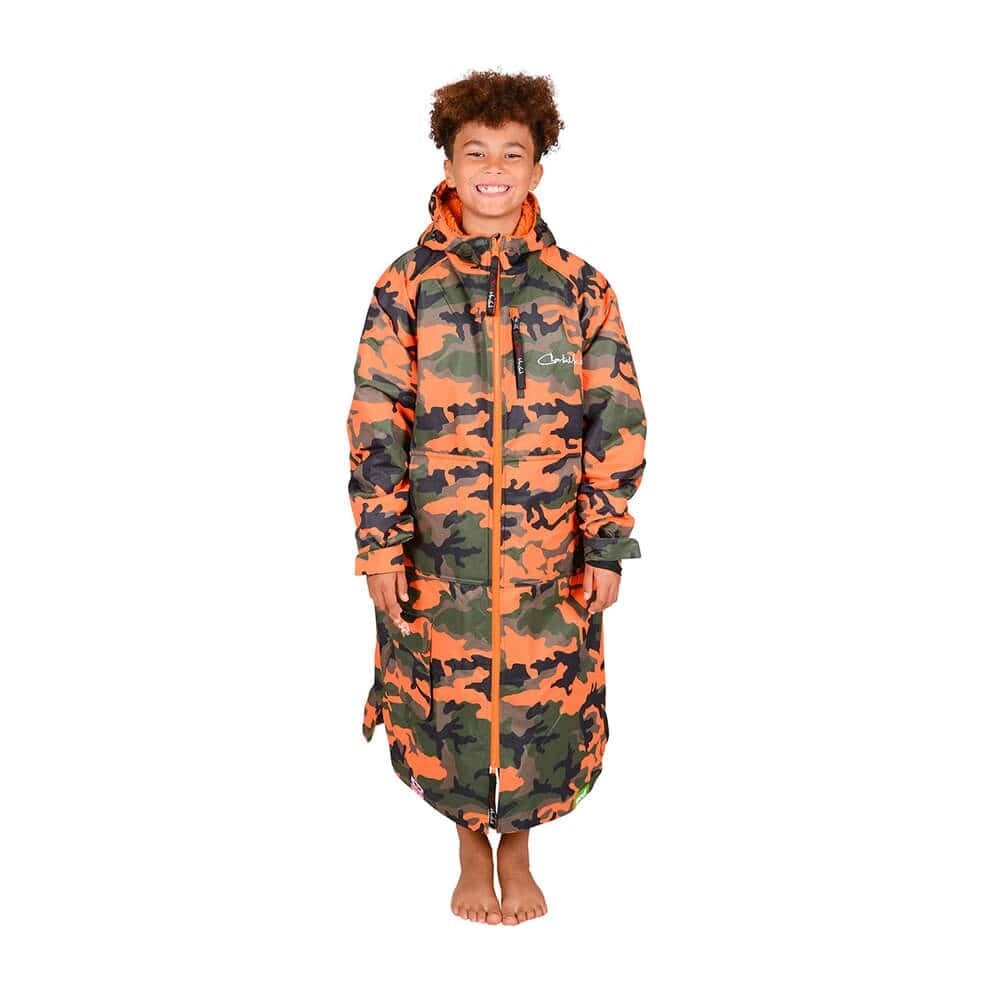 Charlie Mcleod Kids ECO Long Sleeve Changing Robe - Camouflage