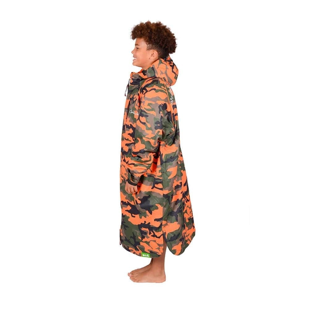 Charlie Mcleod Kids ECO Long Sleeve Changing Robe - Camouflage