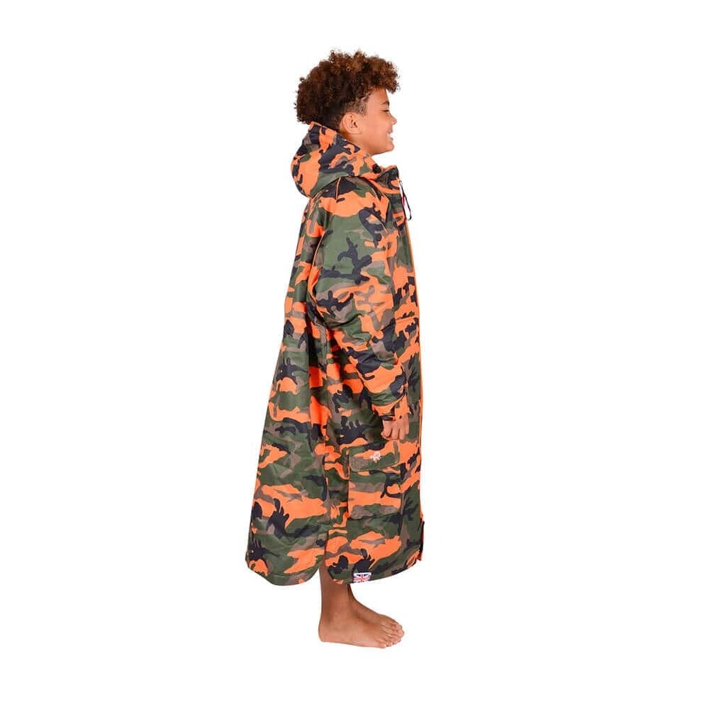 Charlie Mcleod Kids ECO Long Sleeve Changing Robe - Camouflage