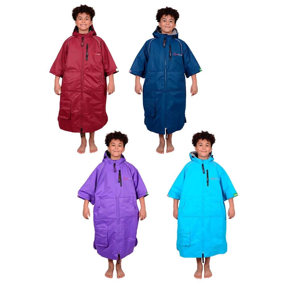Charlie Mcleod Kids ECO Short Sleeve Change Robe - All Colours Charlie Mcleod Kids ECO Short Sleeve Change Robe - All Colours