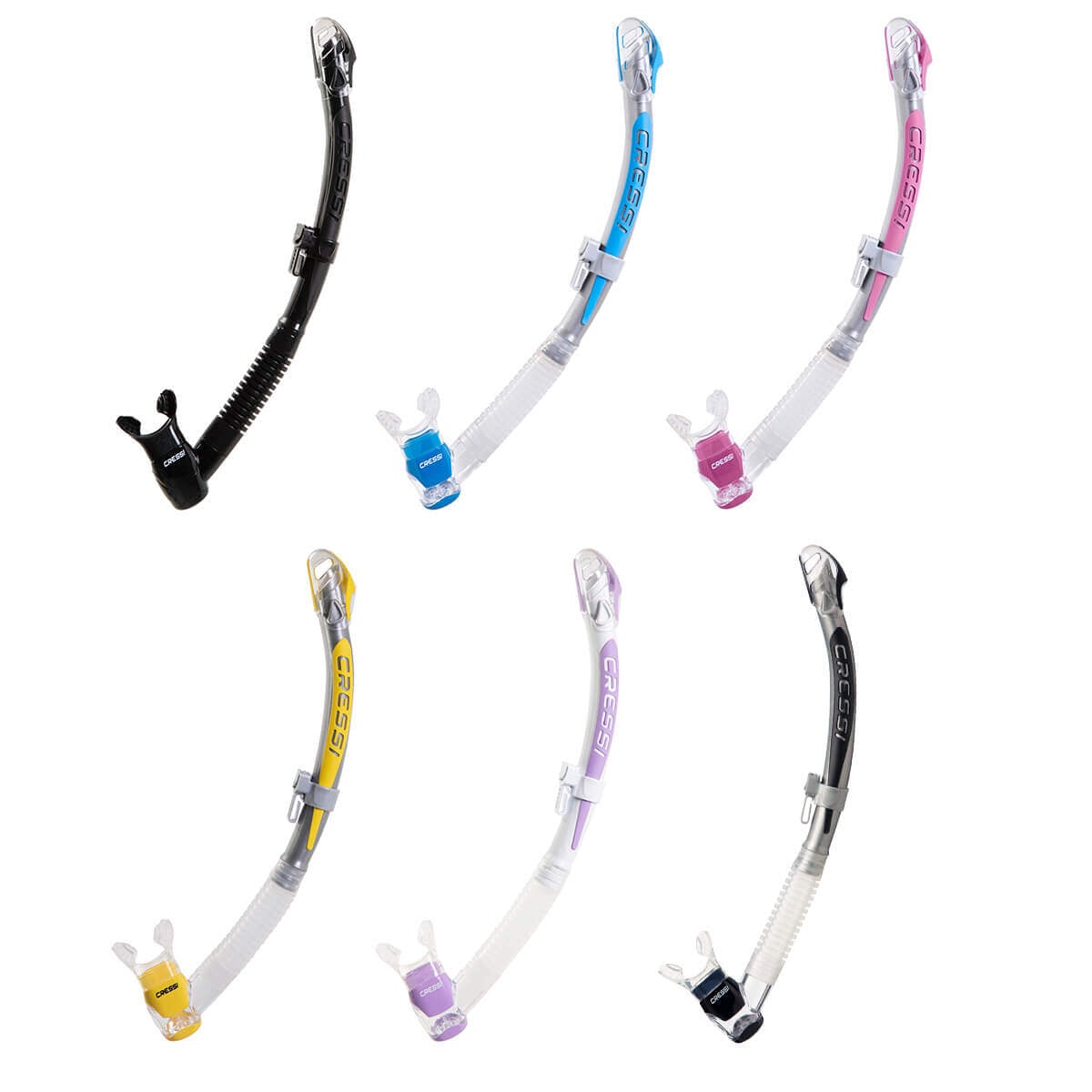Cressi Corfu Snorkel - Self Draining Snorkel Cressi Corfu Snorkel - Self Draining Snorkel