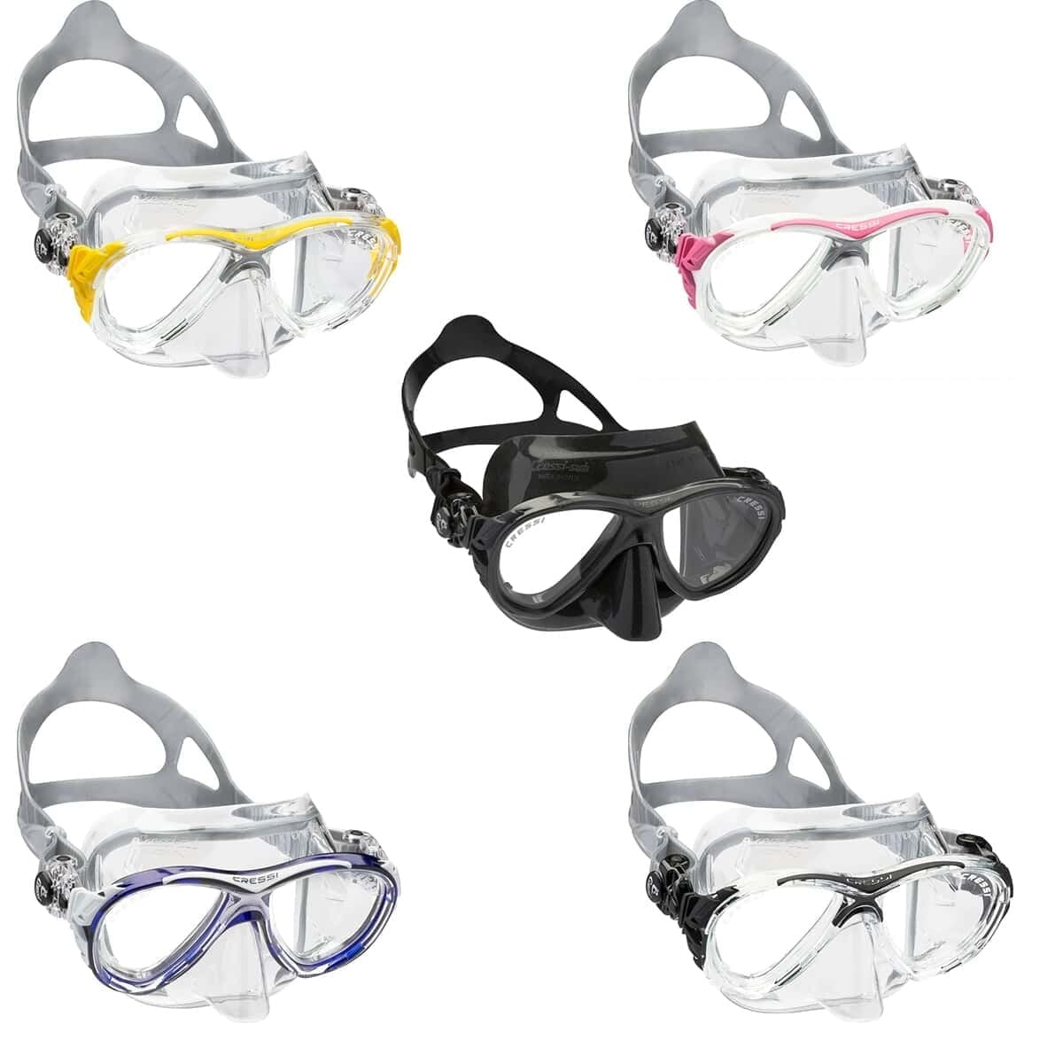 Cressi Eyes Evolution Diving Mask - Medium Fit Cressi Eyes Evolution Diving Mask - Medium Fit