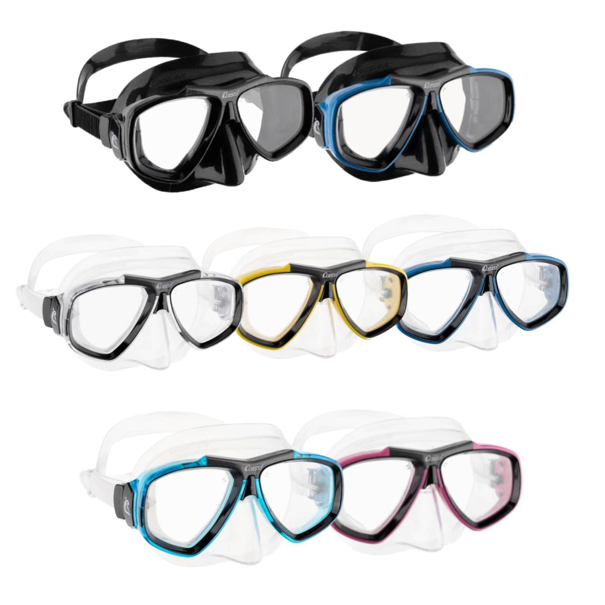 Cressi Focus Mask + Fitted Corrective Lenses