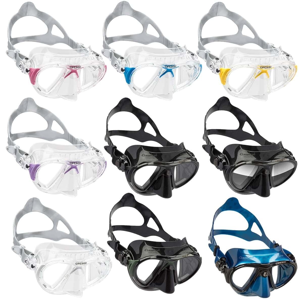 Cressi Nano Mask - Low Volume Freediving Mask Cressi Nano Mask - Low Volume Freediving Mask