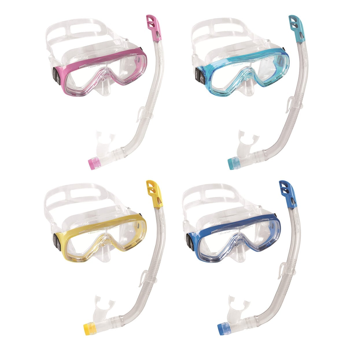 Cressi Ondina Jr + Top Kids Mask Snorkel Combo 7-13yrs Cressi Ondina Jr + Top Kids Mask Snorkel Combo 7-13yrs