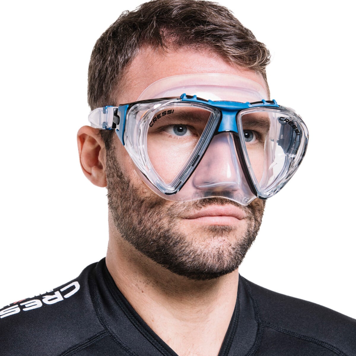 Cressi Penta + Mask With Side Windows